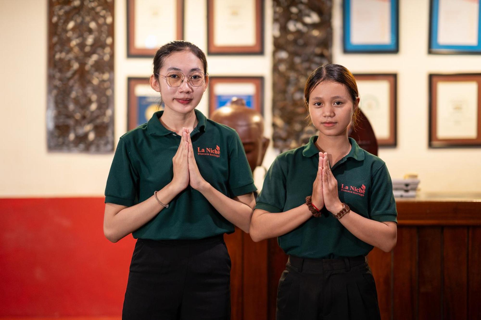 La Niche D'Angkor Boutique Hotel Siem Reap Exteriör bild